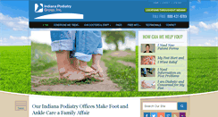 Desktop Screenshot of inpodiatrygroup.com